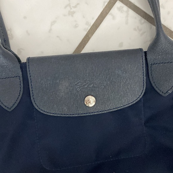 Longchamp Tote Navy LePilage - Picture 2 of 8